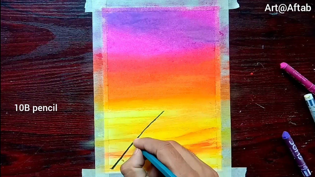 Simple Oil Pastel Drawings For Beginners In this video i will draw easy ...