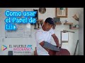 Que grano de lija usar en que momento / Cómo pulir muebles #elmueblemoderno