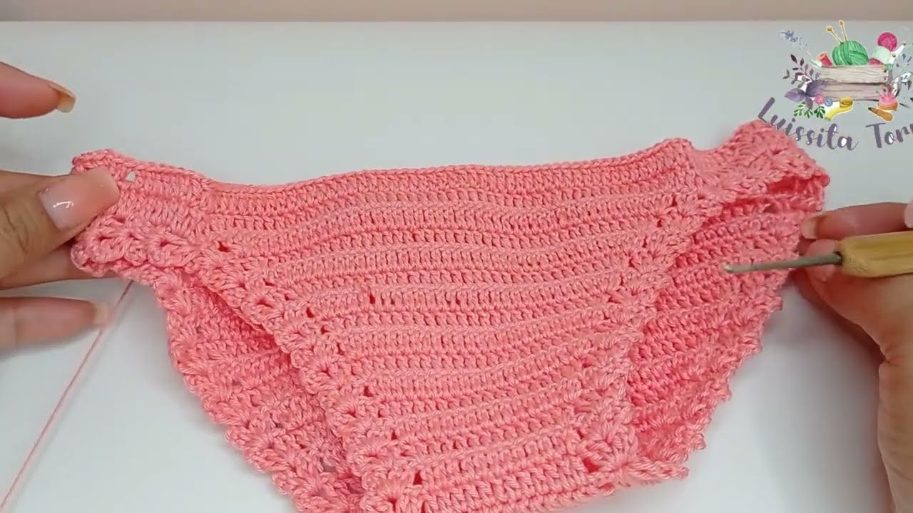 tornillo Clásico detalles TRAJE DE BAÑO A CROCHET O GANCHILLO PASO A PASO - TEJIDO FÁCIL - PUNTO  FANTASIA - 12 A 18 MESES - YouTube