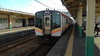 E129系A4編成新ﾆｲ 普通224M 東三条→吉田 東三条発車