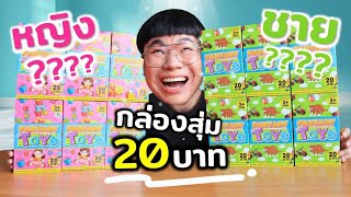 กล่องสุ่มของเล่น 20 บาท!!! แยกชาย หญิง