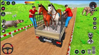 Animal Transport Truck Driving Game 3D - Animal Cargo Transport Game - Android GamePlay screenshot 4