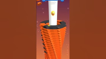 stack Ball-853 level gameplay 💯 👌  #viral #youtubeshorts #gaming #viral