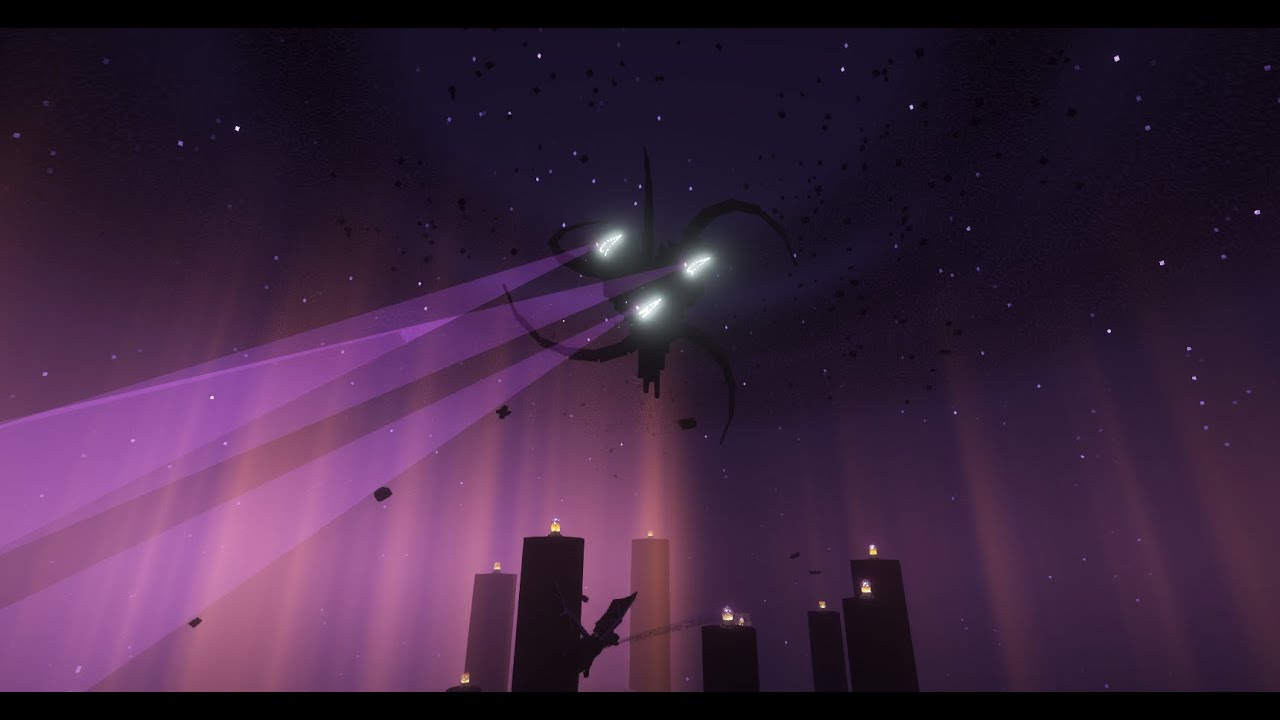 What happens if you spawn a Wither Storm in the End (LAG WARNING)