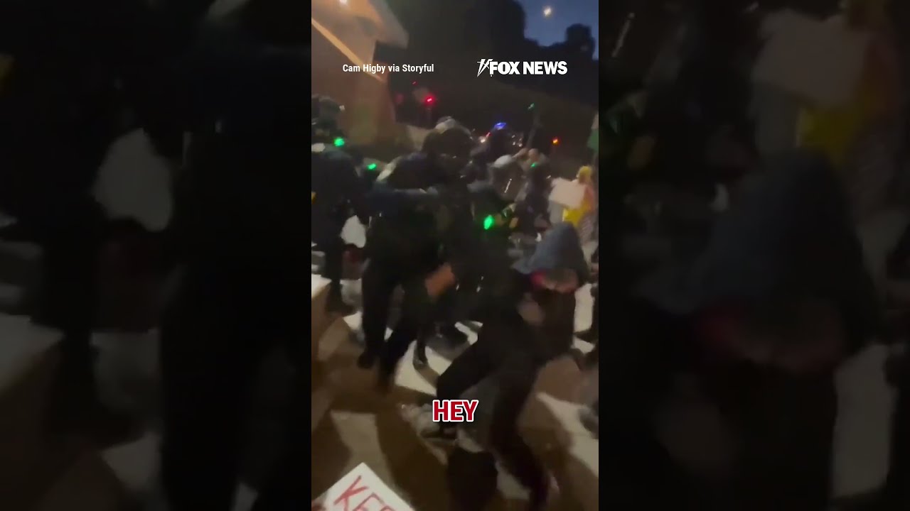  F YOU Chaos Erupts At Portland ICE Facility Shorts Foxnews News Us Illegalimmigration