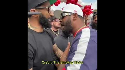 Nipsey’s bro Blacc Sam & Rocstar2800 ALMOST FIGHT ‼️😮