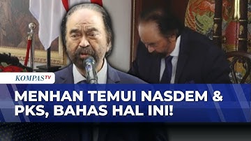 Menhan Sjafrie Temui Nasdem dan PKS Bahas Stabilitas Nasional, Apa Hasilnya?