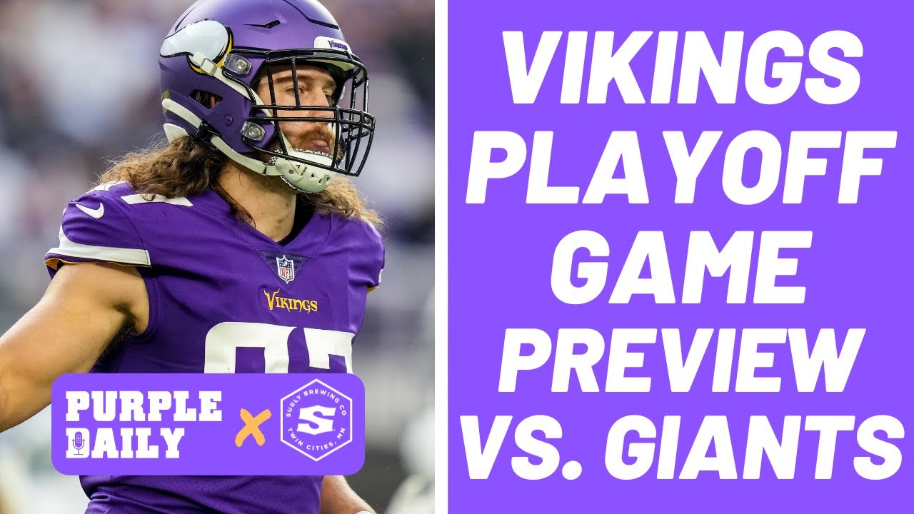 vikings giants playoff game