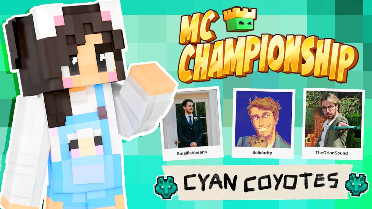 🔴 MINECRAFT CHAMPIONSHIP Cyan Coyotes! w/ Jimmy, Joel + Oli!