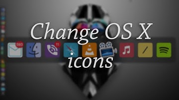Change OS X icons (Works with OS X El Capitan)