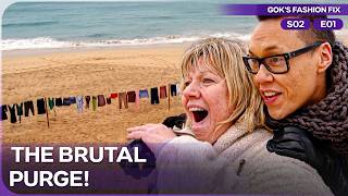 Throwing Away 137 Outfits to Fix Her Life | Gok's Fashion Fix
