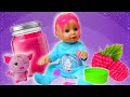 Baby Born hat sein Spielzeug verloren! Spielspaß mit Puppen.