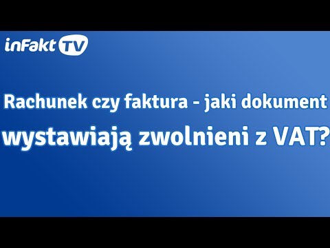 Wideo: Różnica Między Fakturą A Rachunkiem