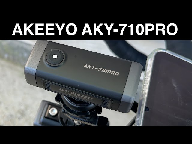 AKEEYO ドライブレコーダー AKY-710PRO 最新版の自転車/バイク用手ブレ補正機能搭載ドライブレコーダー
