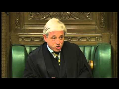 სპიკერის შენიშვნა შოტლანდიელ პარლამენტის წევრებს