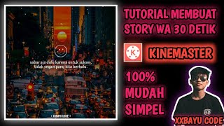 VIRAL!! Cara Membuat Video Quotes Literasi 30 Detik Di Kine Master || Mudah dan Simpel