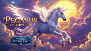 Pegasus of Harmonies - Fantasy Pegasus - Mythology Artwork