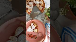 Homemade Strawberry Tart Dessert طريقة عمل تارت الفراولة بالبيت #shorts #shortvideo #recipe