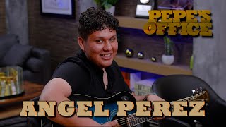 Video thumbnail of "NUEVO TALENTO DEL RECORDS, ANGEL PEREZ, SANGRE SALVADOREÑA EN EL REGIONAL MEXICANO - Pepe's Office"