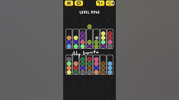 Ball sort puzzle level 11743