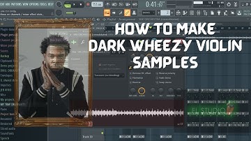HOW TO MAKE DARK VIOLIN MELODIES FOR WHEEZY| FL STUDIO 20 TUTORIAL
