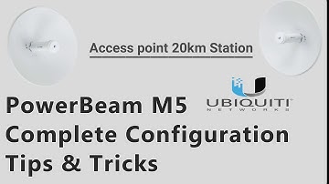 PowerBeam M5 complete configuration - Power Beam 5GHz M5-400 Point to Point Link Configure IN urdu