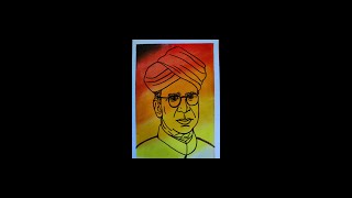 Dr. Sarvepalli radhakrishnan drawing | Soft pastel drawing | Happy Teachers day |#shorts #drawing screenshot 4