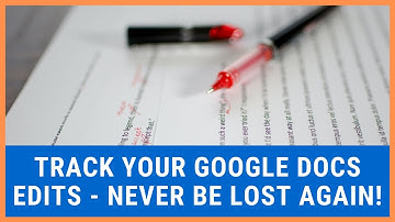 Using Google Docs suggesting mode