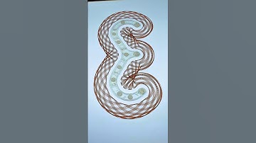 Spirograph in Reverse but with Style #spirographshr #satisfying #asmr #art #usa #pattern #spirograph