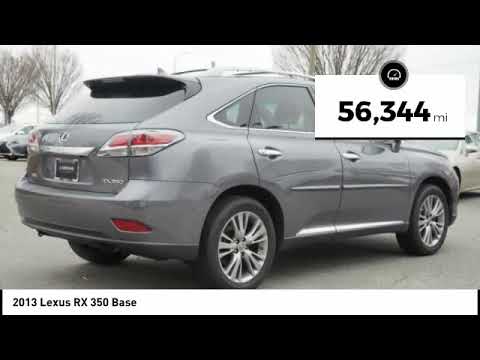 2013 Lexus RX 350 for sale in Raleigh NC - YouTube
