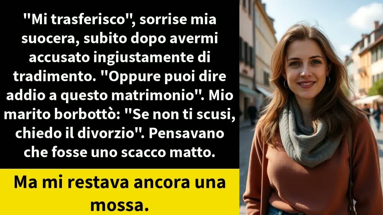 Mia suocera mi ha mandato la foto di mio fratello dicendo che era il mio amante. «Mi trasferisco, o puoi dire addio a questo matrimonio», ha scritto. Quando ho mostrato a Jason i documenti di...