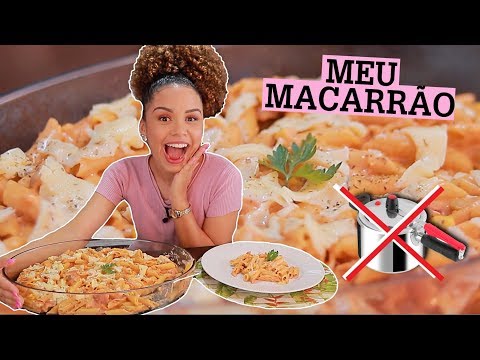 MACARRÃO FÁCIL e CREMOSO SEM PANELA DE PRESSÃO! | Ana Na Cozinha