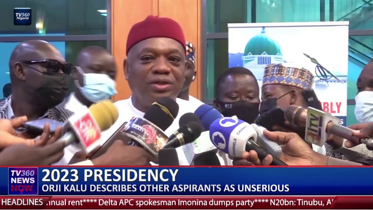 2023 Presidency: Orji Kalu describes other aspirants as unserious