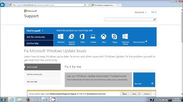 Microsoft Windows Update Fix Using Windows Automated Troubleshooter
