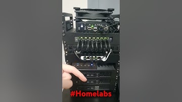 Learn to setup a Homelab and Homelab server rack