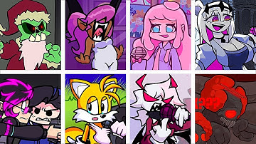 Zanta but Every Turn a Different Character Sings 🧡 (FNF Zanta but Everyone Sings It)