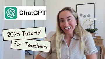ChatGPT Tutorial for Teachers 2025 | Learn How to Use ChatGPT as a Teacher | Tech Tips for Teachers