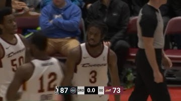 Marcus Thornton hits the shot with time ticking down