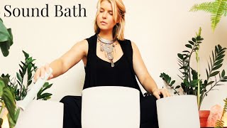 Reiki Healing Sound Bath for Balance and Alignment/Crystal Singing Bowls (Reiki with Anna)