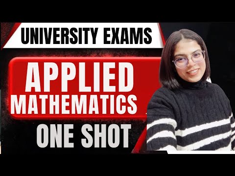 APPLIED MATHEMATICS ONESHOT🤯😱 | LOVE YOU IPU SERIES #fft #15forteen