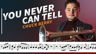 Video thumbnail of "You Never Can Tell  - Trumpet (with Sheet Music / Notes)"