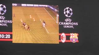 AC Milan - FC Barcelona 1-1, Champions League classic: 9 - Messi scores