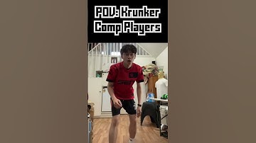 THE COMP PLAYER #meme #krunker #valorant