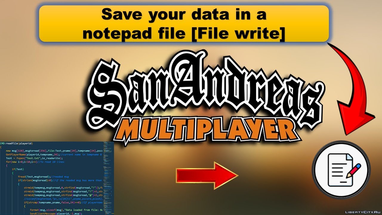 Samp Pawn Scripting [File write system] - YouTube
