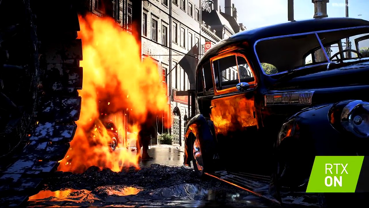 Battlefield V, GeForce RTX Real Time Ray Tracing Demo - YouTube