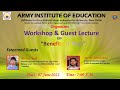 Workshop &amp; Guest Lecture on &#39;Benefits of Yoga&#39; : 07 June 2022