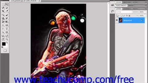 Photoshop CS5 Tutorial Filters & the Filter Gallery Adobe Training Lesson 14.10