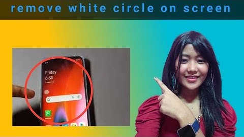 Screen par white dot kaise hataye OnePlus Nord CE 3 lite, how to remove white circle on screen OnePl