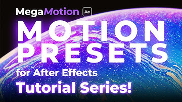 6 - Apply an Animation Preset - Motion Presets for After Effects | MegaMotion - Video Tutorial