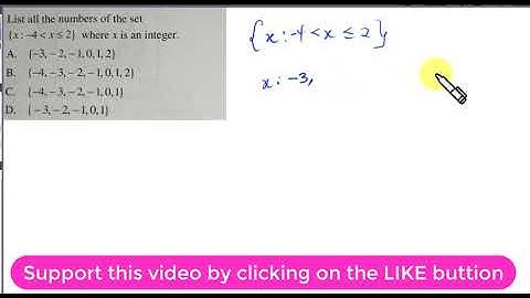 General/Core Mathematics | Sets And Operations On Sets | SSSCE 2003 | OBJ Q1
